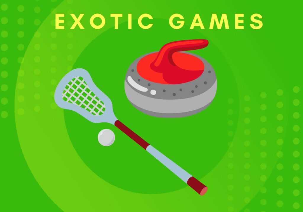 Types of exotic sports games for betting in India